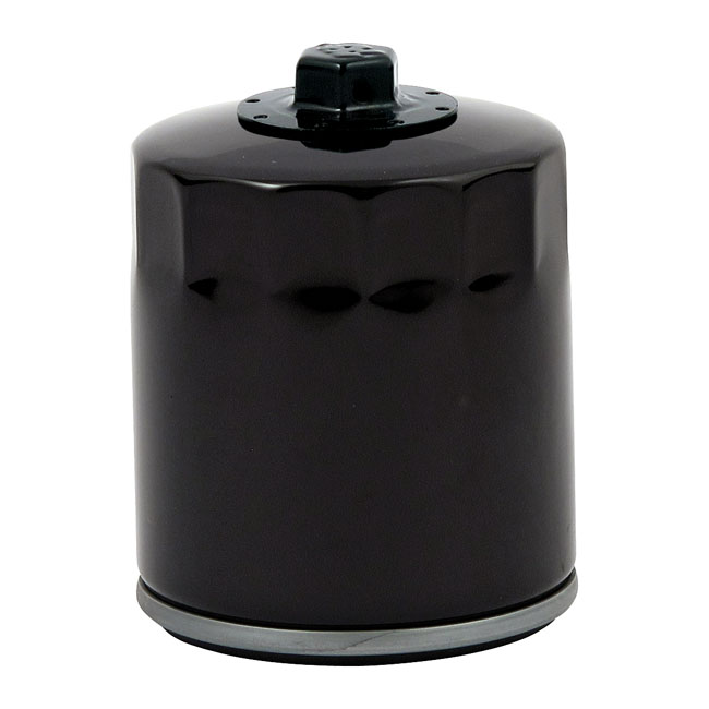 Olejový filtr s maticí a magnetem, černý 