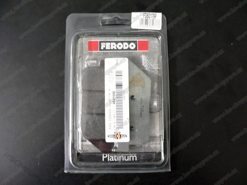 Přední brzdové destičky Ferodo "P" pro Sportster 04-výš