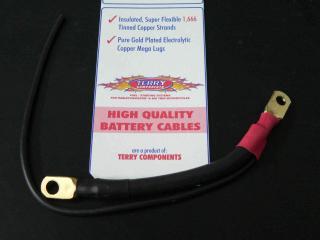 Kabel k baterii , plusový, 6'' 
