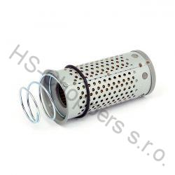 Olejový filtr chromový s děrami, Dual Stage