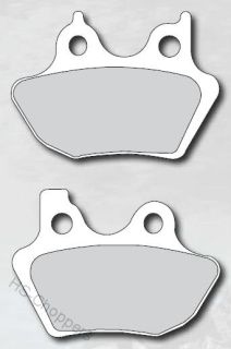 Přední a zadní brzdové destičky Motor Factory - sintered